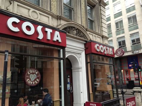 are costa coffee shops open today